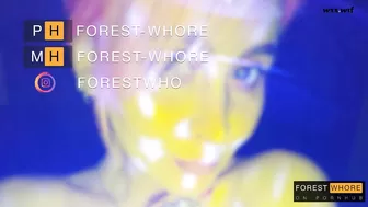 Actress — Forest Whore_36 — Food messy porn with anal prolapse [2020-06]