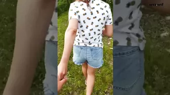 NastyCreamyx_010 Horny Teen Sucking Dick Stranger and Oral Creampie outside_NastyCreamyx_1080p