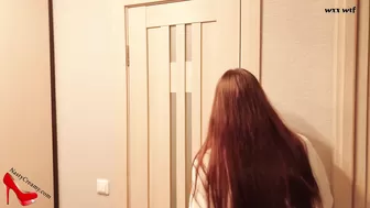 NastyCreamyx_022 Juicy Babe Blowjob Big Dick in the Bathroom - Cum in Mouth POV_NastyCreamyx_1080p