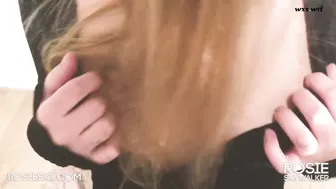 RosieSkye_Girl makes Sensual Blowjob with Eye Contact and Brings to Orgasm with Lips