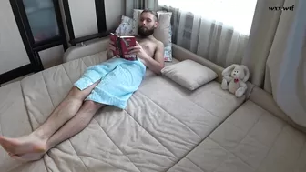 terrenthightop [RU] 004 Blonde Cutie Playfully Distracts from Reading_1080p