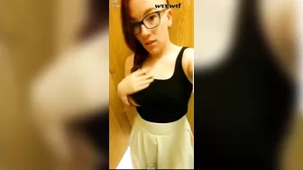 Alternative Girl Cums in Public Bathroom_Lily O'Riley_1080p