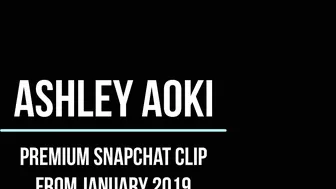Ashley Aoki POV Sucking and Doggystyle Fucking- Short Scene from Snapchat_ashleyaoki_1080p