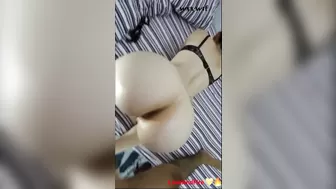 Assjob Pantyjob - Grinding my Teen Ass and Cum in my Pink Panties_LoveAndFire_1080p