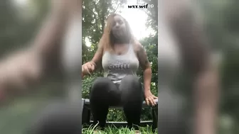 Backyard Squirt after the Gym_roserenrose_1080p