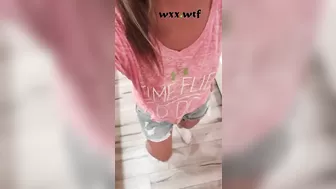 Balancing over a Toilet, Big Mess Female POV_SpicyIren_720p