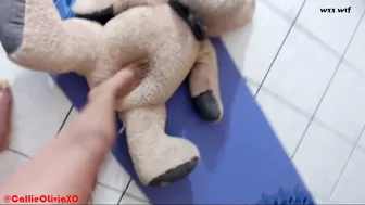 Ballbusting Teddy_CallieOlivia_1080p