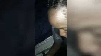 Cheating Ebony on the Phone with her Boyfriend and Takes Nut to the Face_VT2104_1080p