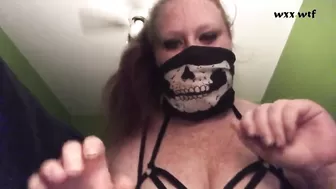 Chubby Freckled Chick Takes Bong Tokes and Flashes Camera_Chubby_Pi_720p