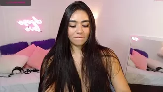 charlote blissful chick strips small tits