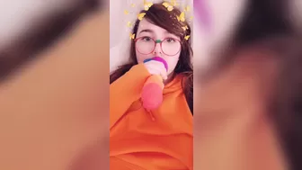 bunnycorp ~ scorebuns  lustful babe pulls on the couch