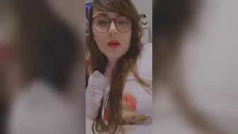 bunnycorp ~ scorebuns  busty  girl teases with boobs