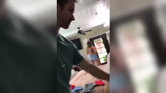 Ricky Johnson  wonderful blonde striking ass on the spot