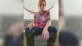 Lizzy Laynez aka lizzylaynez  best  online show with petite blondie part 3
