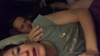 YourDreamCouple  appetizing bitch rubbing  sex machine