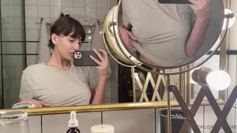 rejaniced mysterious goddess gently caresses her ass with her fingers