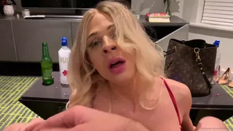 Aurora North luxury chick masturbating with sex toys