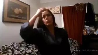 chicksicilian s masturbate with double toy part 3