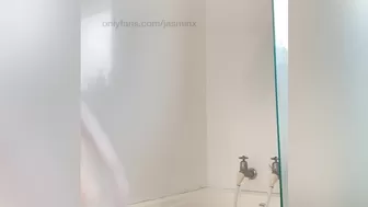 JasminX onlyfans masturbating pussy through panties