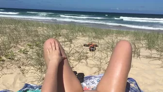 elle knox Cute blonde dancing striptease