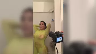 mackenzie zamb Radiant takes off her panties