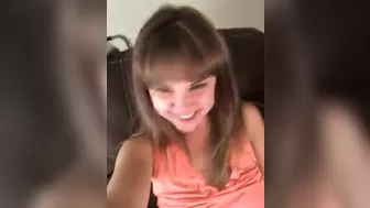 dillon harper Cute brunette with natural tits chatting in fries