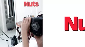 Holly Peers onlyfans Busty young lady removes her panties