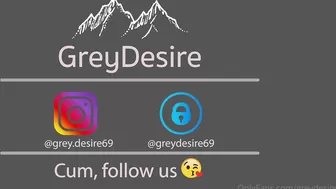 Grey Desire (@greydesire) onlyfans Ass chick passionately fucked