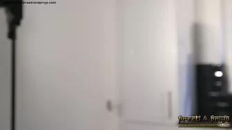 preeti & preya onlyfans Black haired sucking a dildo