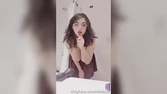 miki blue onlyfans sweet babe shining in holes