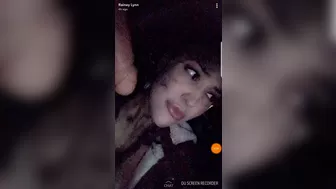 Rainey James onlyfans Babe in stockings handjob pussy