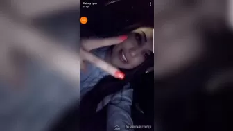 Rainey James onlyfans Extravagant fucking dances with a long dildo