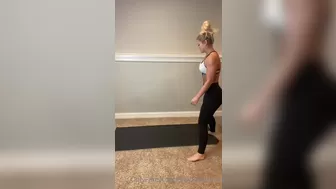 toneupwithtay Imposing slut fucks pussy with fingers