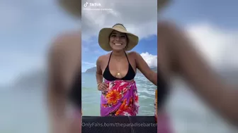theparadisebartender having fun with a toy