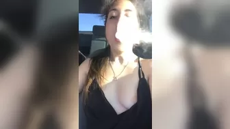 Natalie Monroe jerking on the bed
