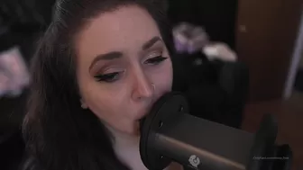 dovey Dark haired woman masturbates with sex toys