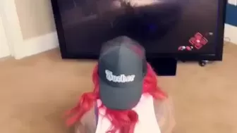 brittanya razavi Naughty brunette masturbates her shaved cunt