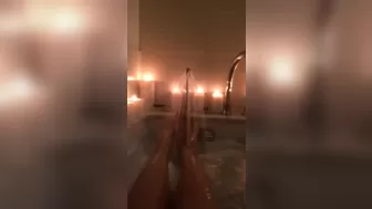 LunaStar Shy babe jerks off her cunt and cums