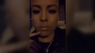 LunaStar Tattooed shmara masturbates shaved vagina