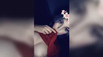 Laiste Girl Adorable slut relish both holes