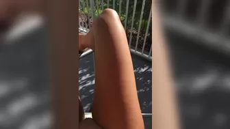 August Ames Cute young lady fucked her cunt with a phallus