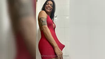 Janny costa onlyfans Luscious doll sits on dildo