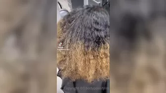 bodyposistylist Blissful babe gently pulls pussy