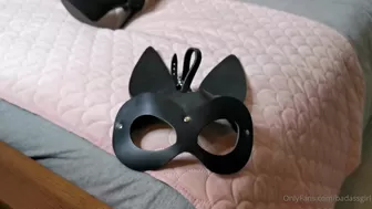 Holly Hart aka holly Slut in stockings caresses shaved pussy