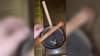 Hannah James aka hannahjames710 onlyfans Crazy blonde gently masturbates pussy