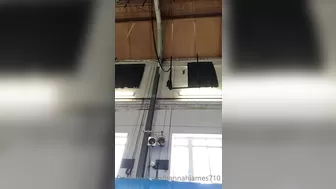 Hannah James aka hannahjames710 onlyfans Red-haired babe caresses pussy