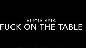GIRL ON A SMALL TABLE GET ALL SHE WANTS - TIGHT PUSSY TINY TITS_Alicia Asia_720p