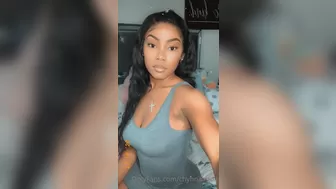 chynnaadoll Adorable chick engages in double penetration