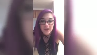 Sexy Aymee onlyfans Stocking beauty fucks her shaved cunt