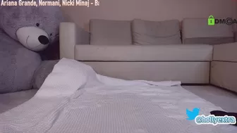 hollyextra Seductive blonde fucks sex toys